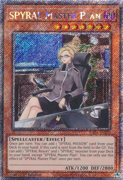 SPYRAL Master Plan (Platinum Secret Rare) (RA04-EN276)