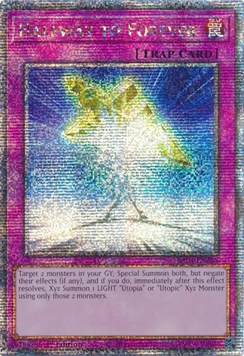 Image for Halfway to Forever (Quarter Century Secret Rare) (RA04-EN285) - YuGiOh