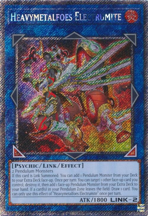 Heavymetalfoes Electrumite (Platinum Secret Rare) (RA04-EN292)