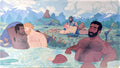 Image for Pride 2023 Ultra Pro Exclusive Playmat for Magic: The Gathering - Bearscape - Playmats