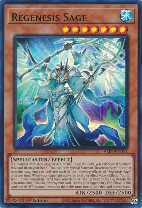 Image for Regenesis Sage (ALIN-EN014) (ALIN) - YuGiOh