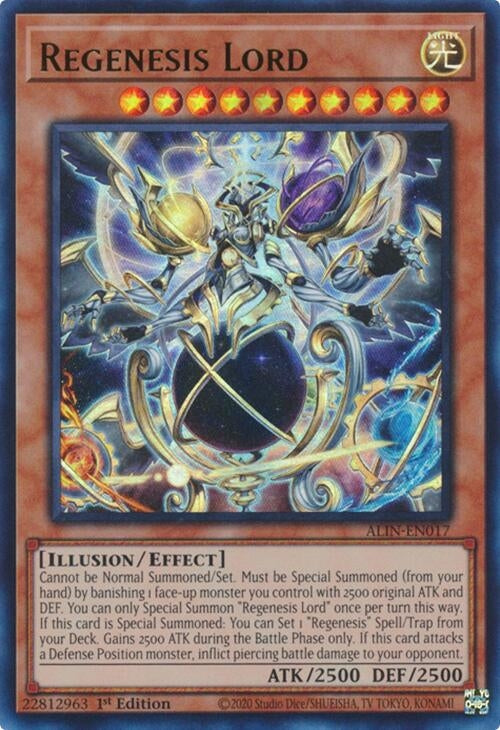 Image for Regenesis Lord (ALIN-EN017) (ALIN) - YuGiOh