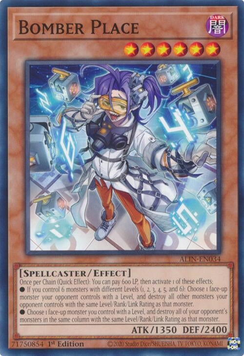 Image for Bomber Place (ALIN-EN034) (ALIN) - YuGiOh