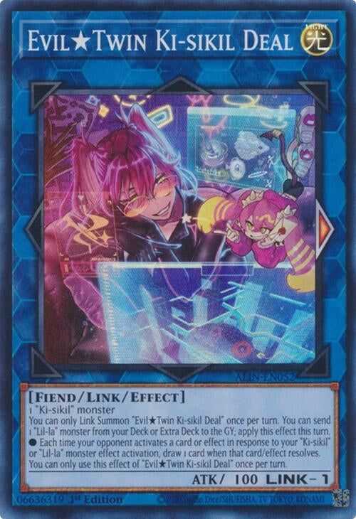 Image for EvilTwin Ki-sikil Deal (ALIN-EN052) (ALIN) - YuGiOh