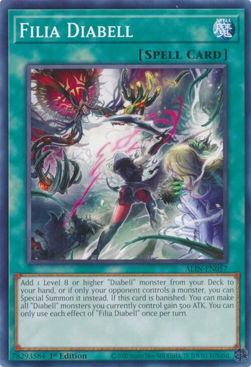 Image for Filia Diabell (ALIN-EN057) (ALIN) - YuGiOh