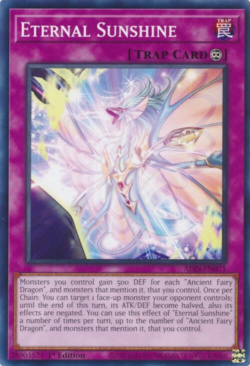 Image for Eternal Sunshine (ALIN-EN071) (ALIN) - YuGiOh