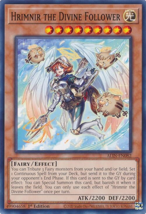 Image for Hrimnir the Divine Follower (ALIN-EN082) (ALIN) - YuGiOh