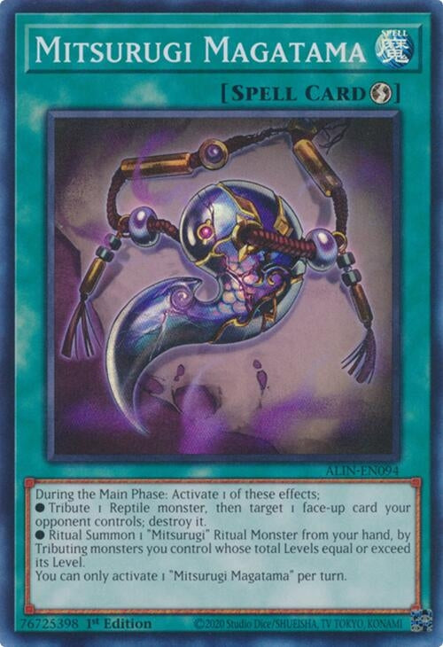 Image for Mitsurugi Magatama (ALIN-EN094) (ALIN) - YuGiOh