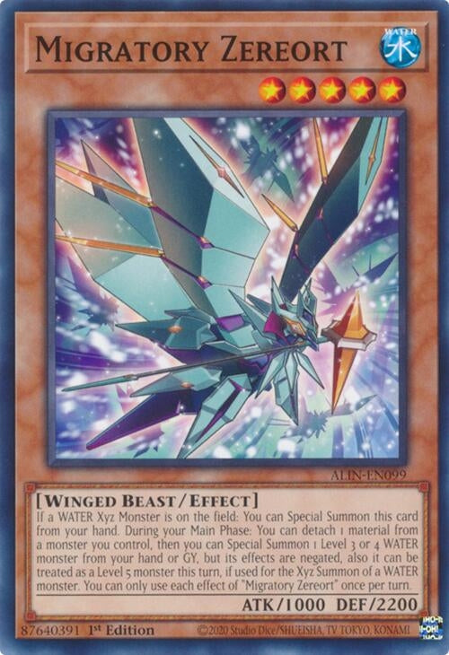 Image for Migratory Zereort (ALIN-EN099) (ALIN) - YuGiOh