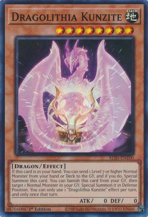 Image for Dragolithia Kunzite (ALIN-EN100) (ALIN) - YuGiOh