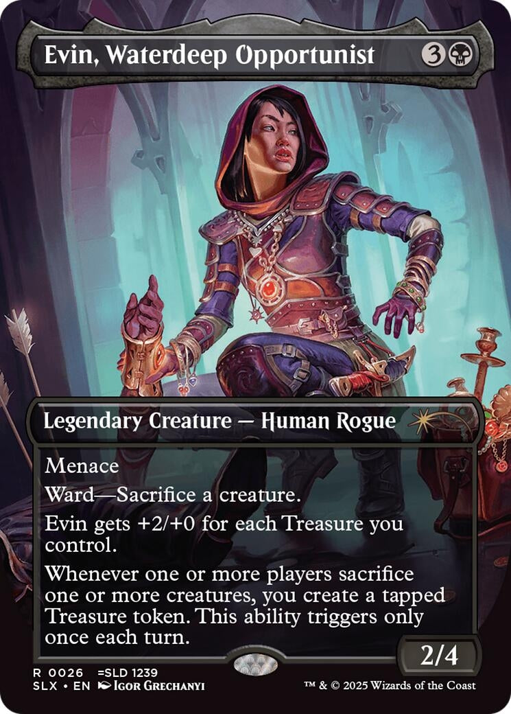Image for Evin, Waterdeep Opportunist (26) (SLX Cards) - Magic: The Gathering
