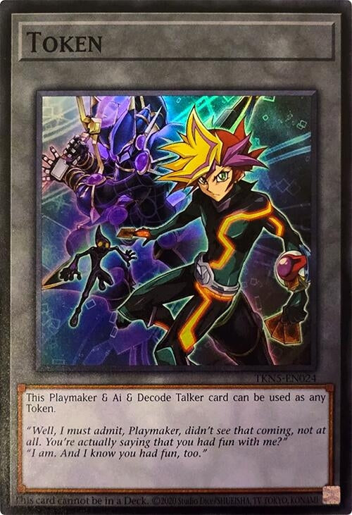 Image for Token: Playmaker & Ai & Decode Talker (TKN5-EN024) (ALIN) - YuGiOh