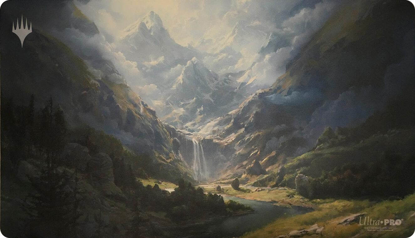 Image for Chris Ostrowski Ultra Pro Exclusive Playmat for Magic: The Gathering  - Wooded Foothills - Playmats
