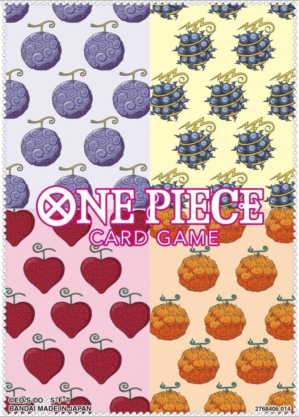 Image for One Piece Card Game Official Sleeves: Assortment 10 - Devil Fruit (70-Pack) - Card Sleeves