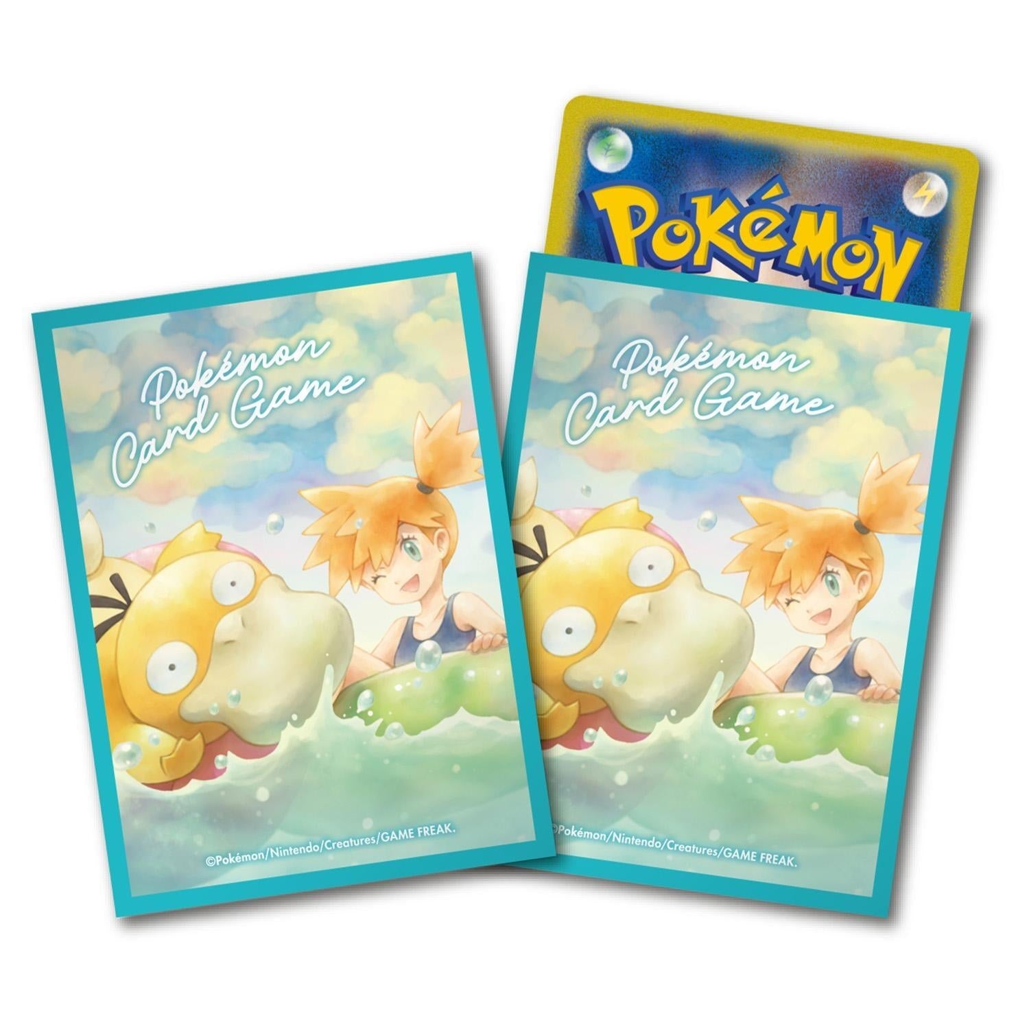 Image for Pokemon TCG: Pokemon Center Japan: Misty & Psyduck (64 Pack) - Card Sleeves