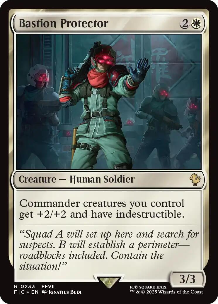 Image for Bastion Protector (233) (FINAL FANTASY) - Magic: The Gathering