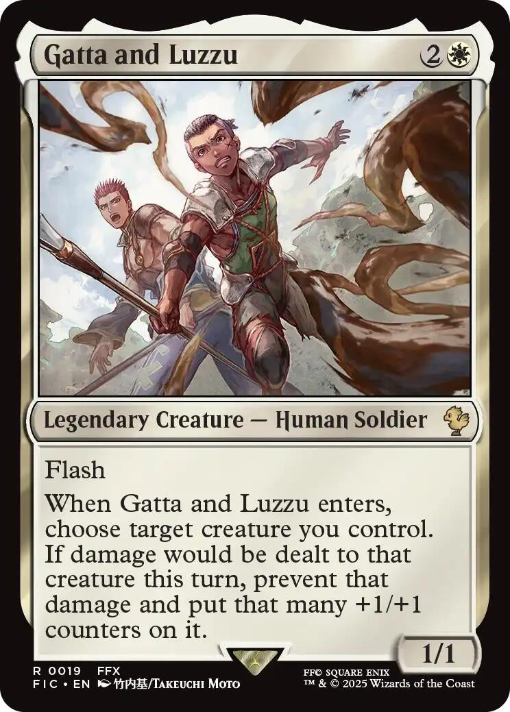 Image for Gatta and Luzzu (19) (FINAL FANTASY) - Magic: The Gathering