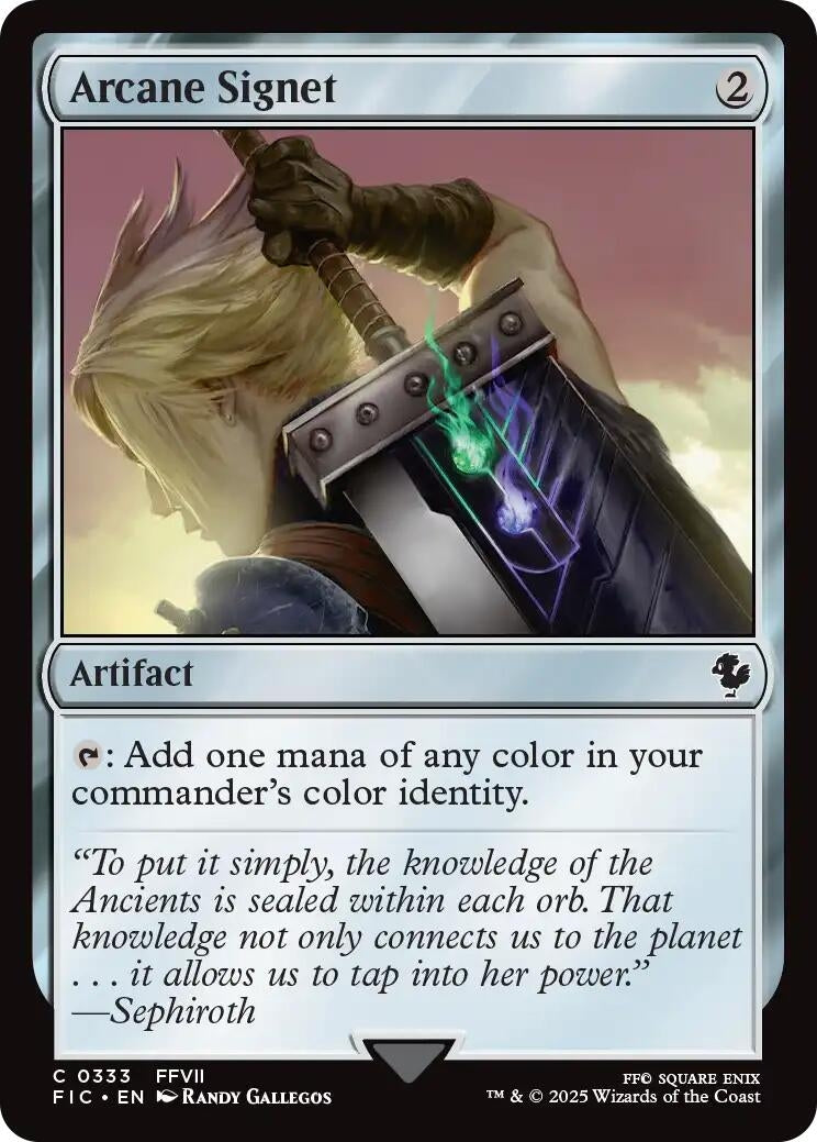 Image for Arcane Signet (0333) (333) (FINAL FANTASY) - Magic: The Gathering