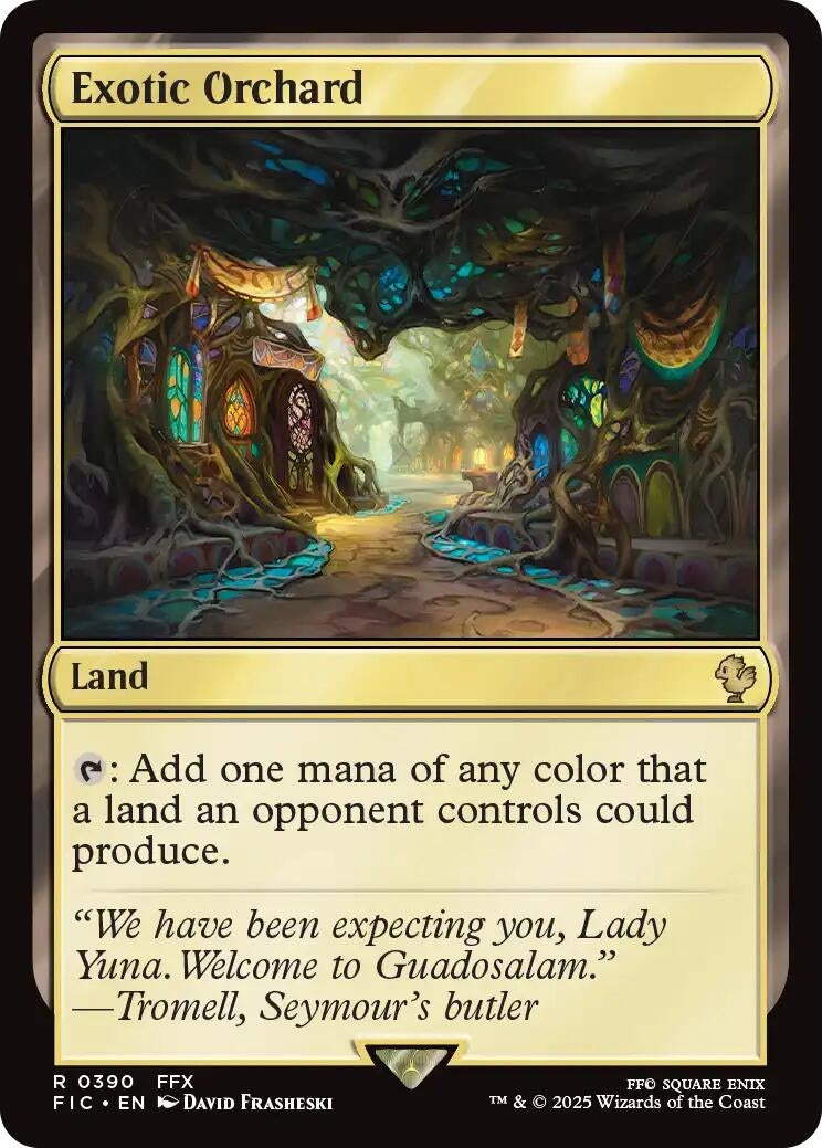 Image for Exotic Orchard (390) (FINAL FANTASY) - Magic: The Gathering