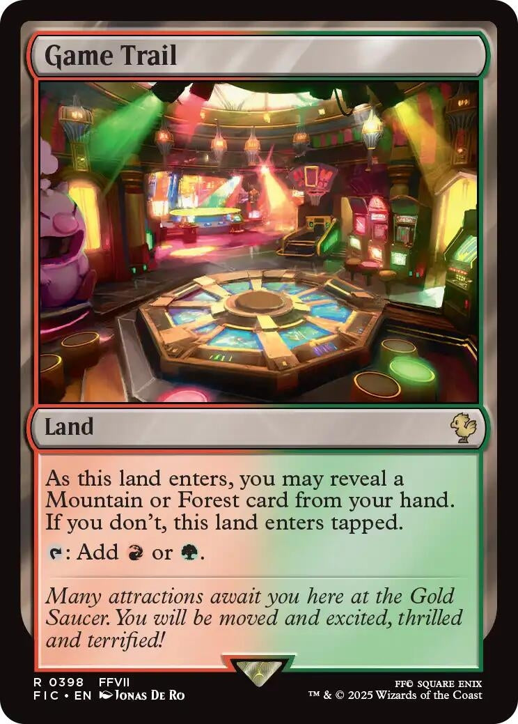 Image for Game Trail (398) (FINAL FANTASY) - Magic: The Gathering