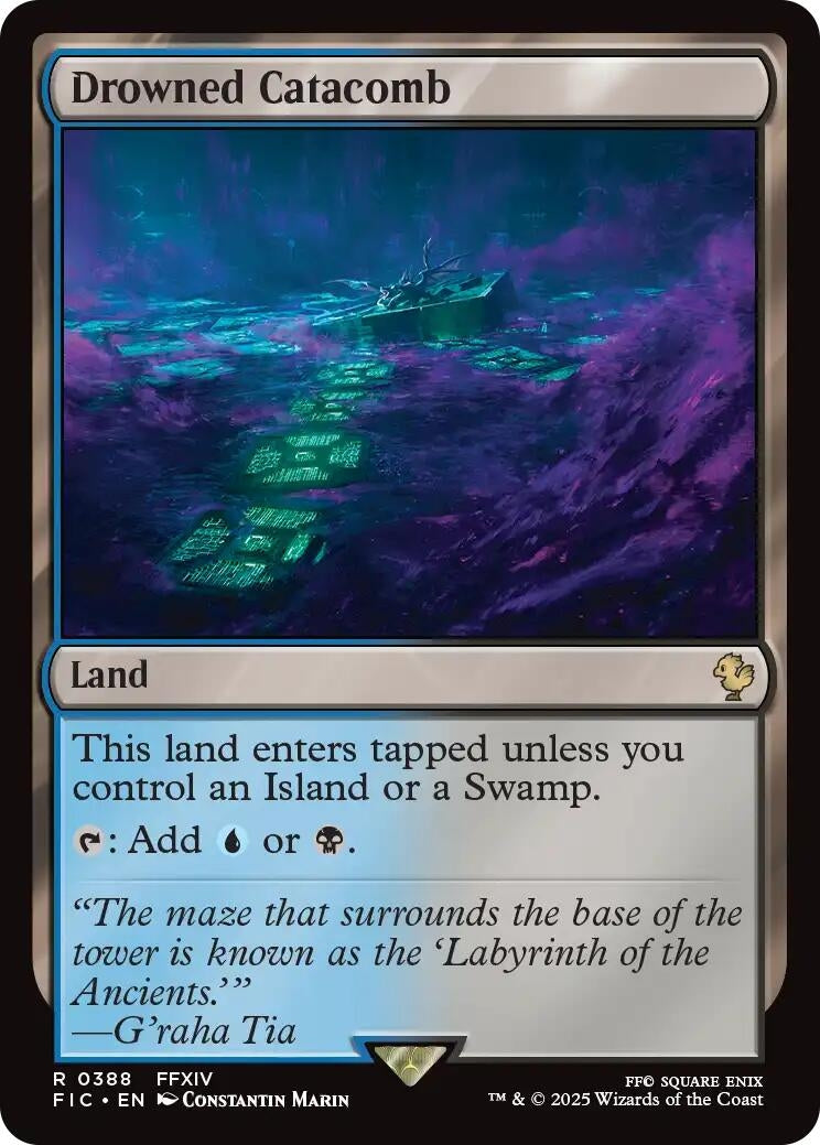 Image for Drowned Catacomb (388) (FINAL FANTASY) - Magic: The Gathering