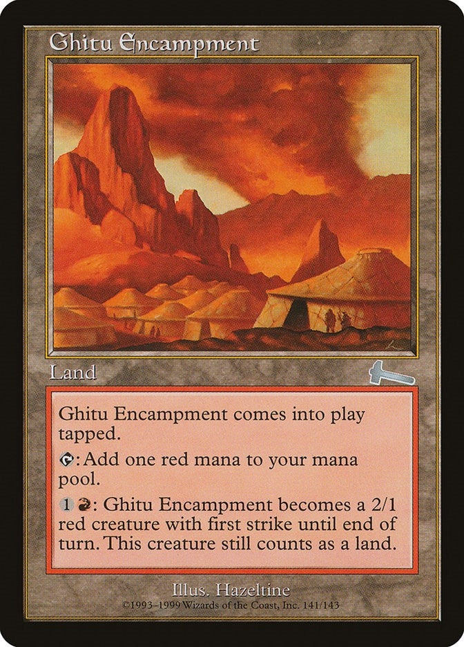Image for Ghitu Encampment (141) (Urza's Legacy) - Magic: The Gathering