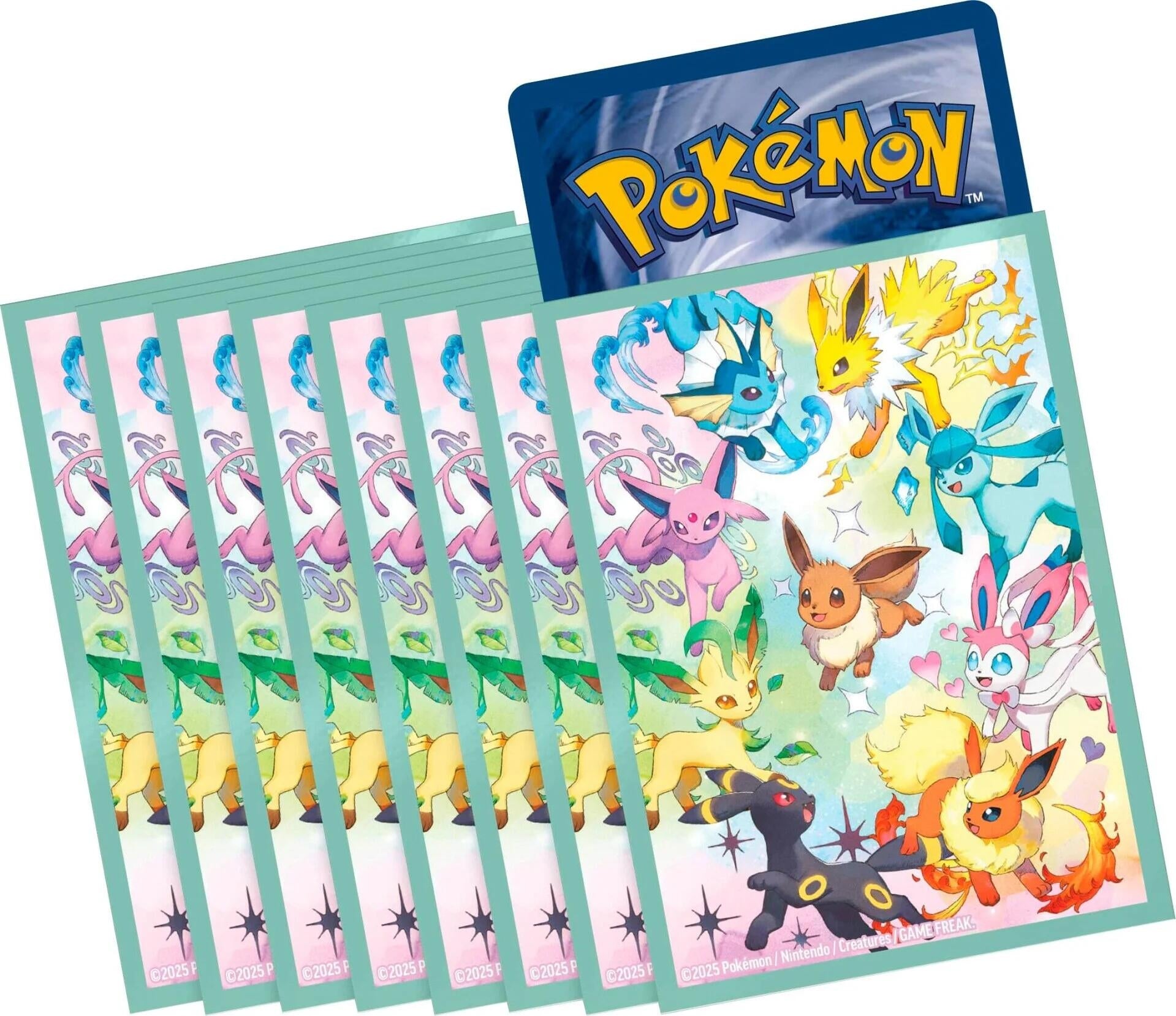 Image for Pokemon TCG: Eevee Super-Premium Card Sleeves (65-Pack) - Card Sleeves