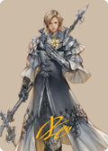 Image for Dion, Bahamut's Dominant Art Card (Gold-Stamped Signature) (42) (FINAL FANTASY) - Magic: The Gathering