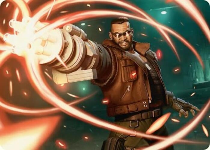 Image for Barret Wallace Art Card (8) (FINAL FANTASY) - Magic: The Gathering