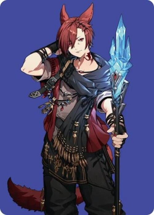 Image for G'raha Tia, Scion Reborn Art Card (51) (51) (FINAL FANTASY) - Magic: The Gathering