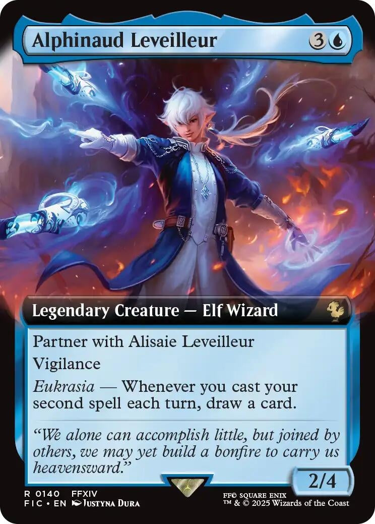 Image for Alphinaud Leveilleur (Extended Art) (140) (FINAL FANTASY) - Magic: The Gathering