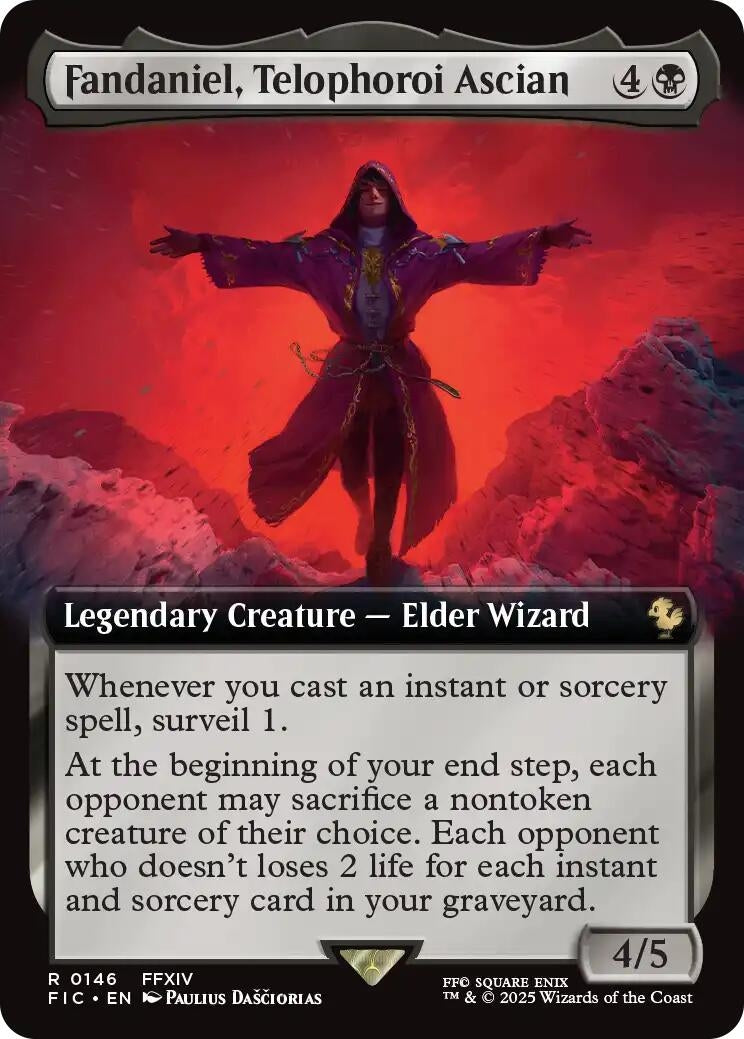 Image for Fandaniel, Telophoroi Ascian (Extended Art) (146) (FINAL FANTASY) - Magic: The Gathering