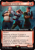 Image for Avalanche of Sector 7 (Extended Art) (150) (FINAL FANTASY) - Magic: The Gathering