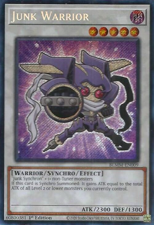 Image for Junk Warrior (BLMM-EN009) (BLMM) - YuGiOh