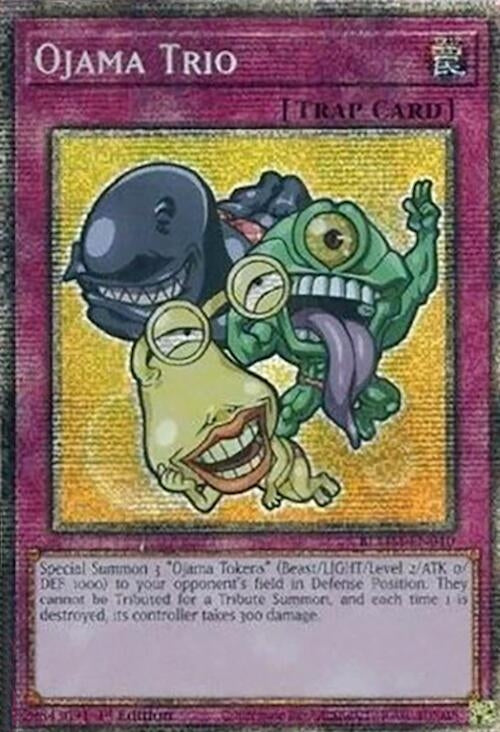 Ojama Trio (Starlight Rare) (BLMM-EN010) (BLMM)