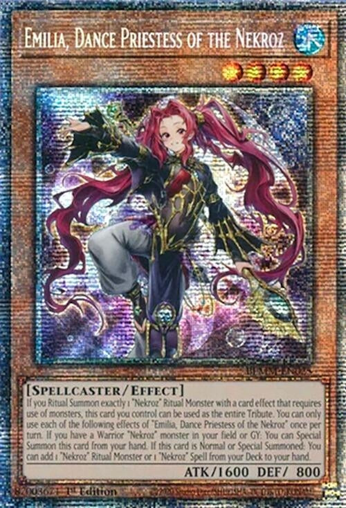 Emilia, Dance Priestess of the Nekroz (Starlight Rare) (BLMM-EN025) (BLMM)
