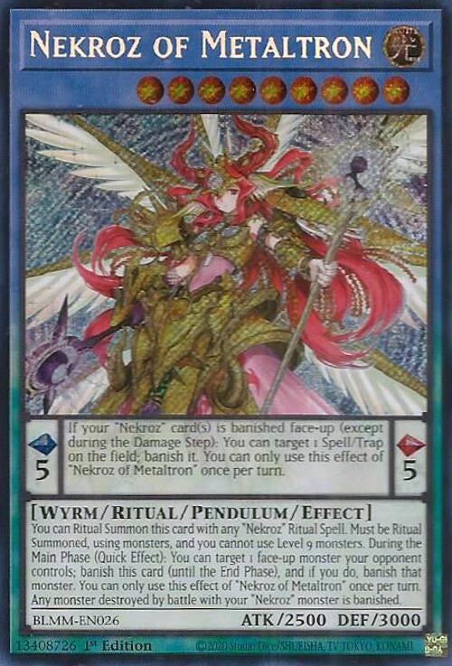 Image for Nekroz of Metaltron (BLMM-EN026) (BLMM) - YuGiOh