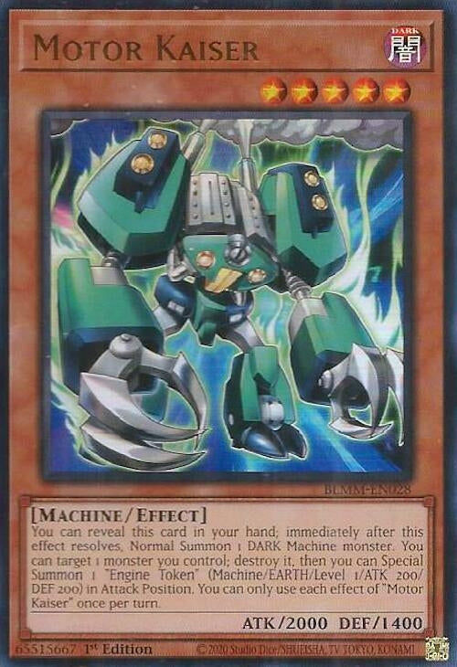 Image for Motor Kaiser (BLMM-EN028) (BLMM) - YuGiOh