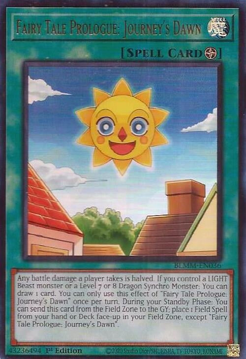 Image for Fairy Tale Prologue: Journey's Dawn (BLMM-EN036) (BLMM) - YuGiOh