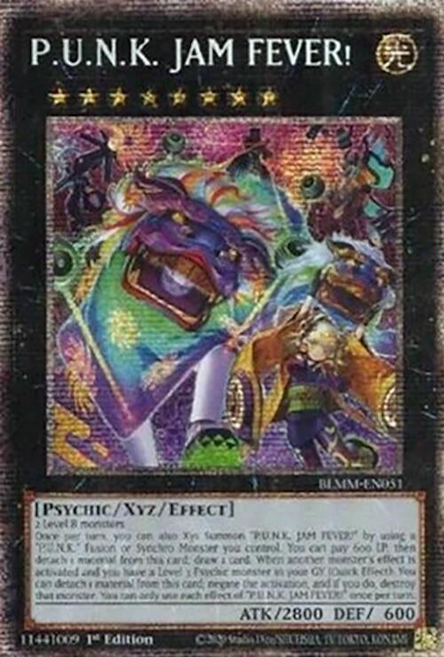 P.U.N.K. JAM FEVER! (Starlight Rare) (BLMM-EN051) (BLMM)