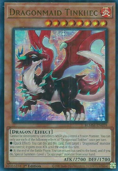 Image for Dragonmaid Tinkhec (BLMM-EN059) (BLMM) - YuGiOh
