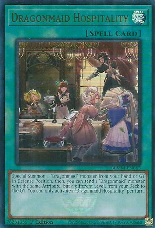 Image for Dragonmaid Hospitality (BLMM-EN065) (BLMM) - YuGiOh