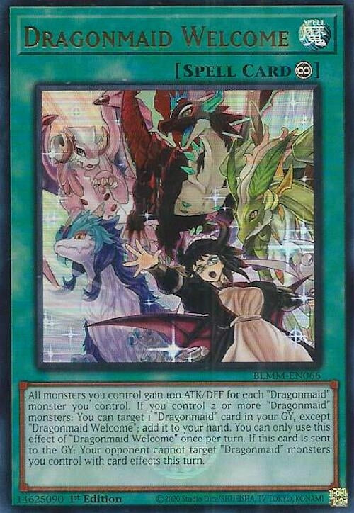 Image for Dragonmaid Welcome (BLMM-EN066) (BLMM) - YuGiOh