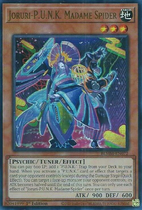 Image for Joruri-P.U.N.K. Madame Spider (BLMM-EN072) (BLMM) - YuGiOh