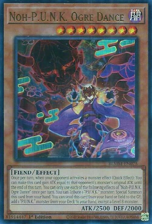 Image for Noh-P.U.N.K. Ogre Dance (BLMM-EN075) (BLMM) - YuGiOh