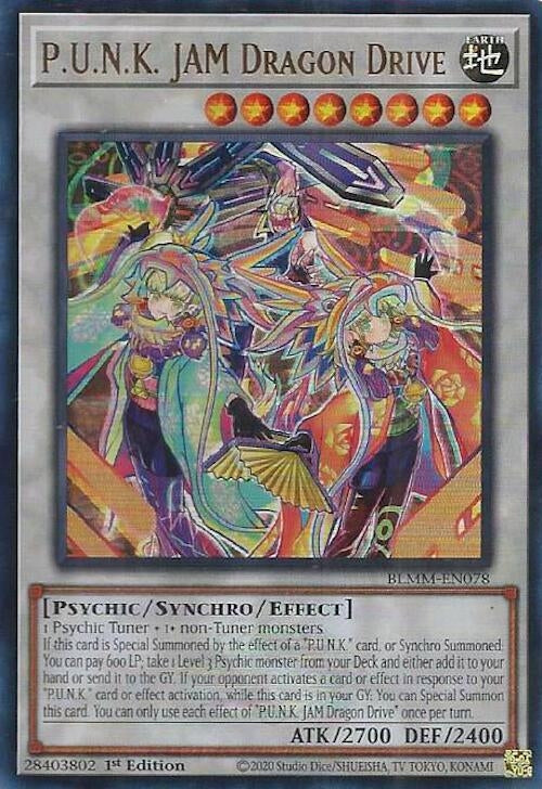 Image for P.U.N.K. JAM Dragon Drive (BLMM-EN078) (BLMM) - YuGiOh