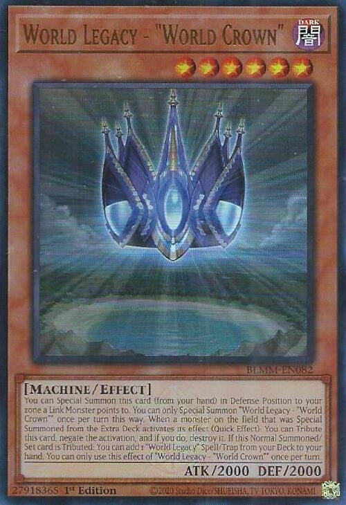 Image for World Legacy - "World Crown" (BLMM-EN082) (BLMM) - YuGiOh