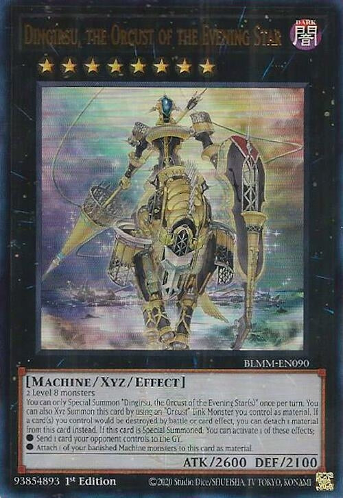 Image for Dingirsu, the Orcust of the Evening Star (BLMM-EN090) (BLMM) - YuGiOh