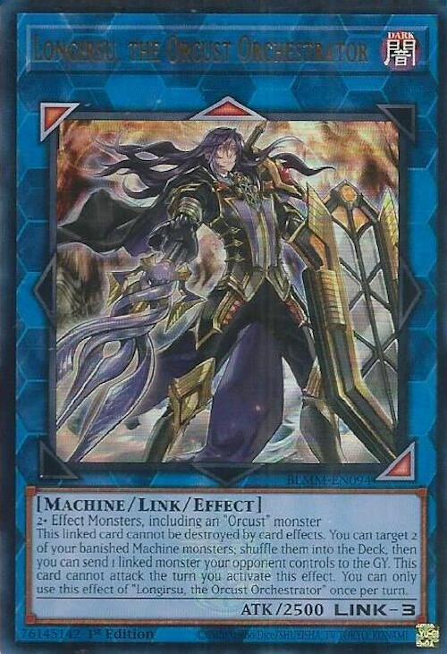 Image for Longirsu, the Orcust Orchestrator (BLMM-EN094) (BLMM) - YuGiOh
