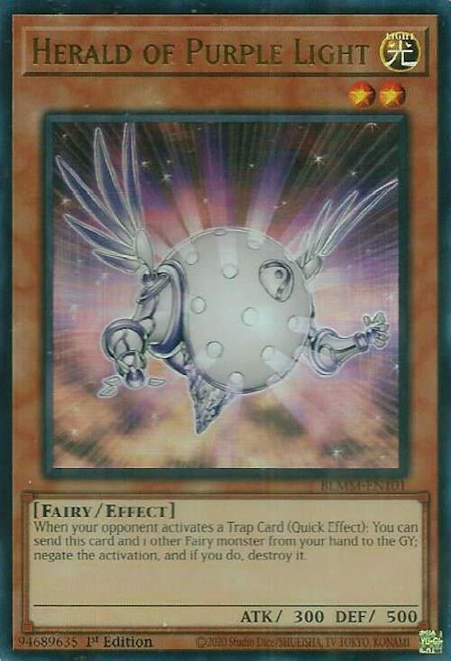 Image for Herald of Purple Light (BLMM-EN101) (BLMM) - YuGiOh